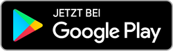 Download Button für den Google Play Store der zur losleben-App führt.