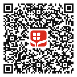 QR-Code für losleben um direkt in den App- oder Google Play Store zu gelangen wo man die App herunterladen kann.